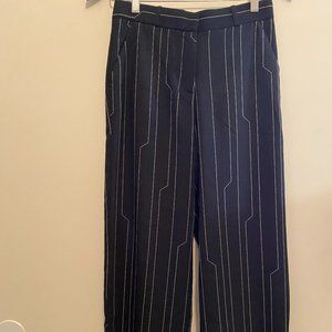 Cop Copine Wide Leg Black and White Pants Size 34